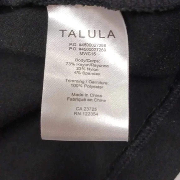 Talula Black Skater Dress Size  8 - Picture 10 of 12
